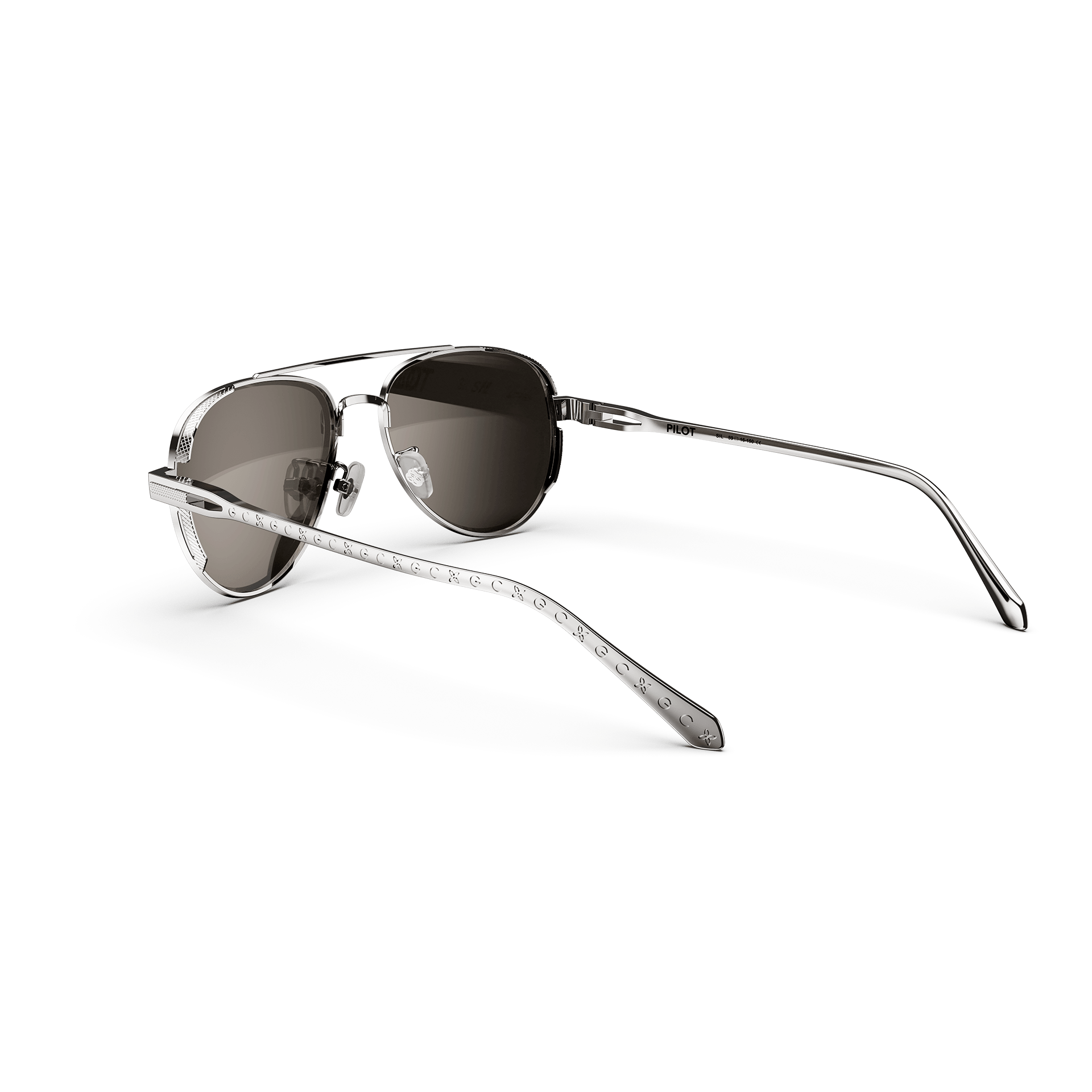 Pilot Silver Sunglasses for Men & Women - Classic Aviator Style with UV Protection - Perfect for Driving, Travel, and Outdoor Activities