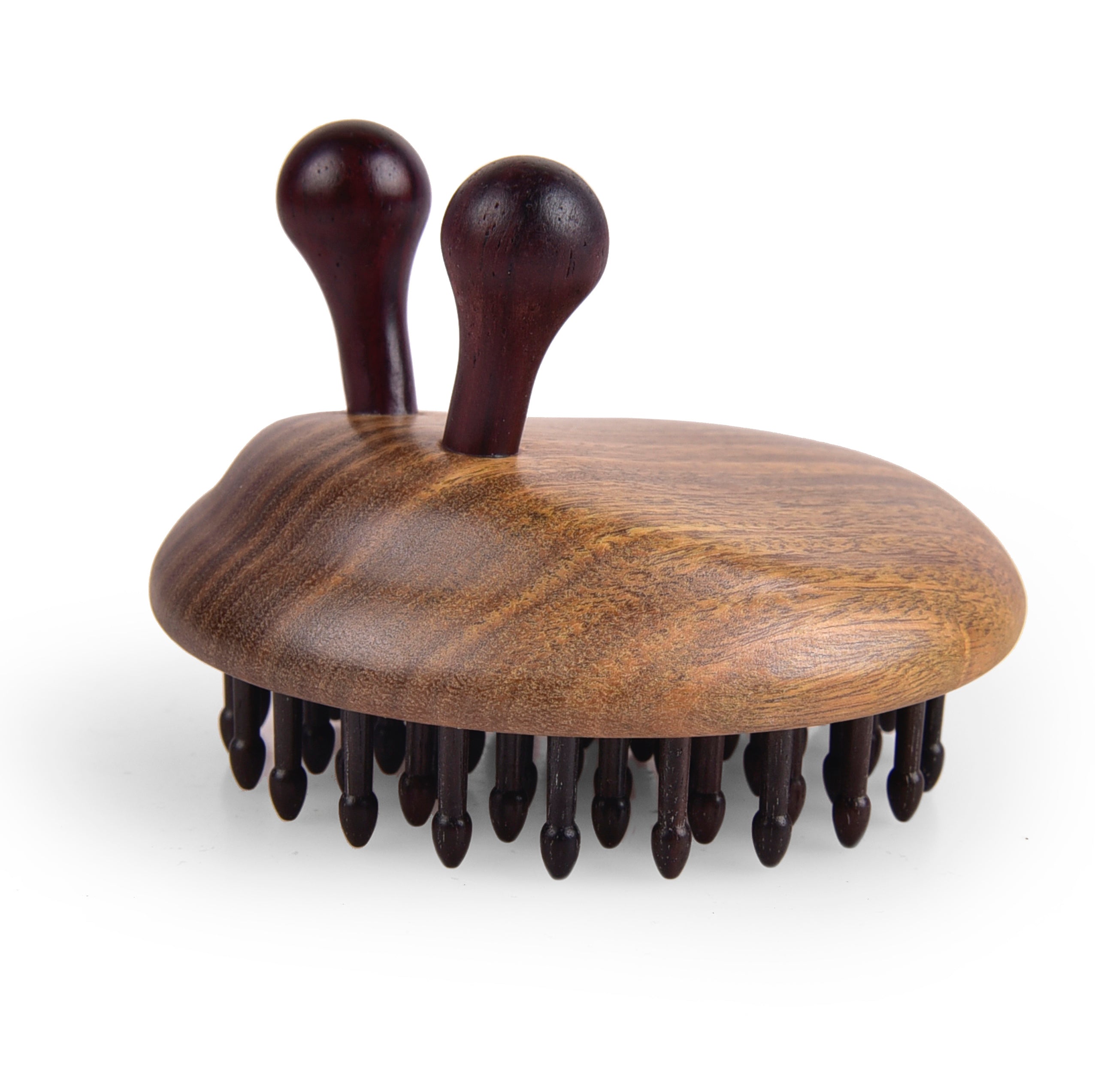 Snail Shape Wood Scalp Massager for Relaxation & Stress Relief - Natural Wooden Head Scratcher for Hair Care & Scalp Stimulation - Perfect for Home Spa, Gifts & Self-Care Routines