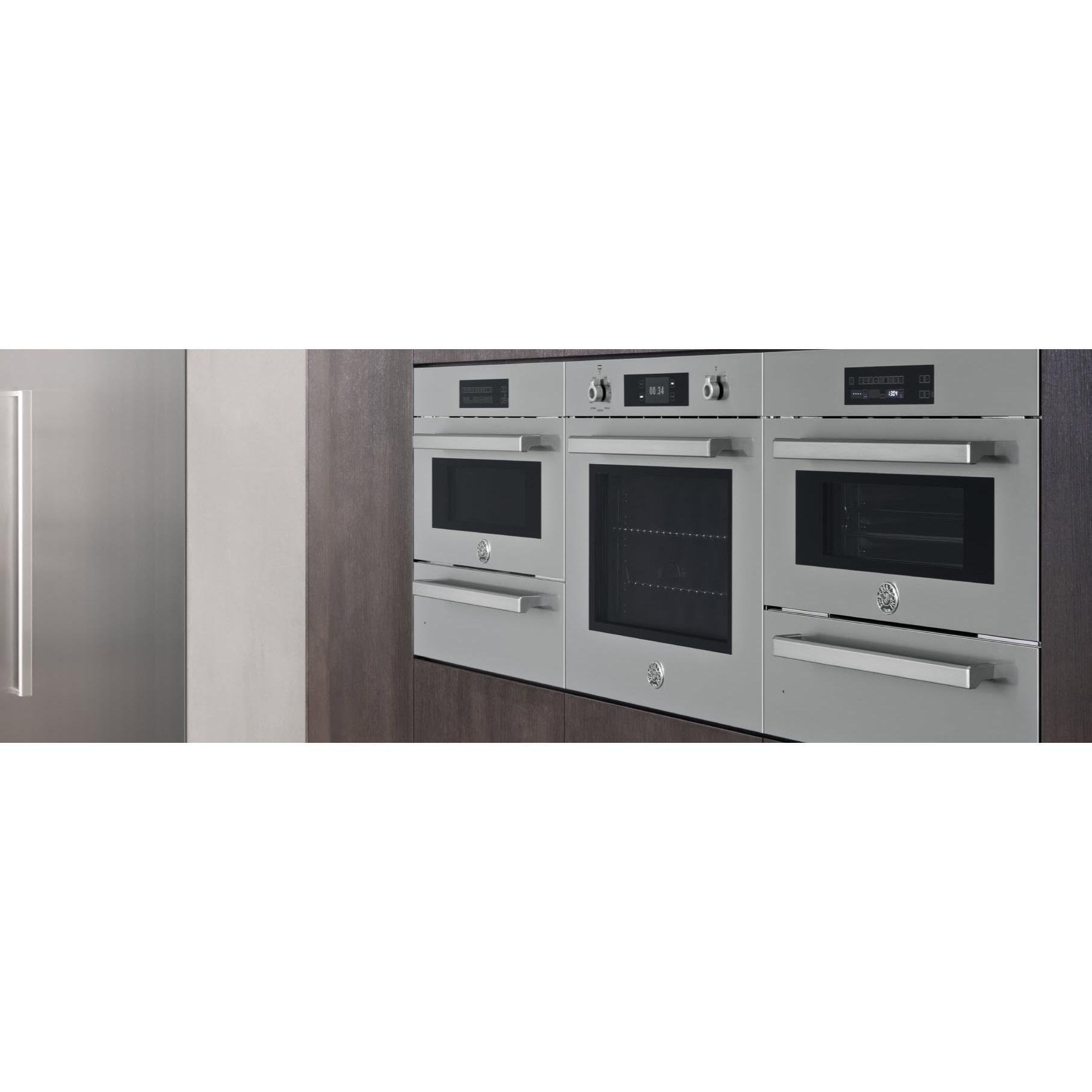 Bertazzoni PROF30CSEX 30-Inch Built-In Single Wall Oven with Convection Technology - 1.34 cu.ft Capacity for Professional Home Baking & Cooking | Perfect for Kitchens, Restaurants & Bakeries