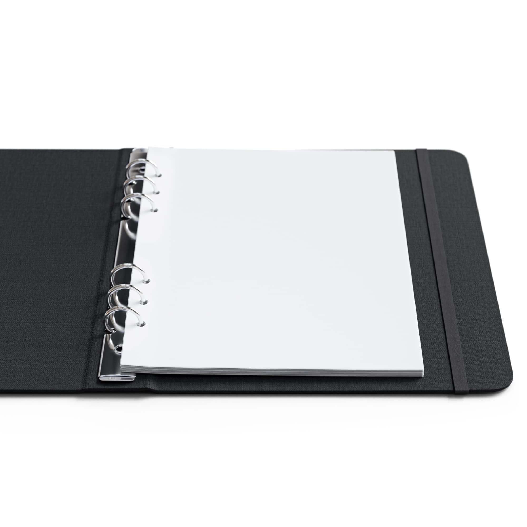 Premium A5 Blank Paper - 120 GSM, 6-Hole Punched, 200 Sheets (400 Pages) - 5.83