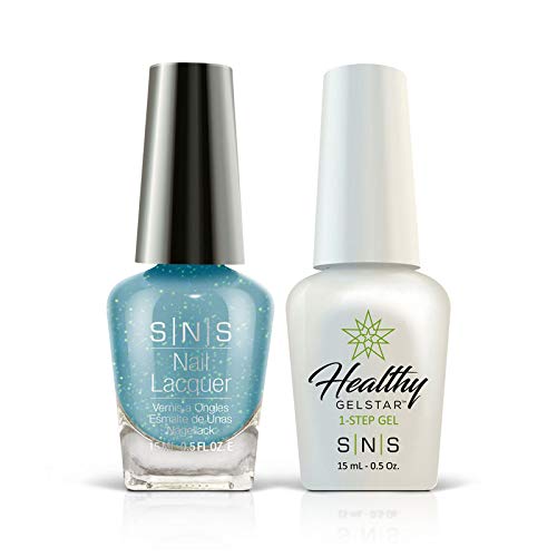 SNS Nails Duo Set - Nail Polish & UV Gel Kit #EC03 | Long-Lasting Manicure for Home & Salon Use | Perfect for DIY Nails, Professional Nail Art, and Gel Extensions
