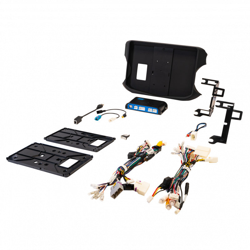 Pac Audio SR TAC16H: 10 Radio Replacement Dash Kit for 2016-2021 Toyota Tacoma (Amplified/Non-Amplified) - Perfect for Car Audio Upgrade & Aftermarket Stereo Installation