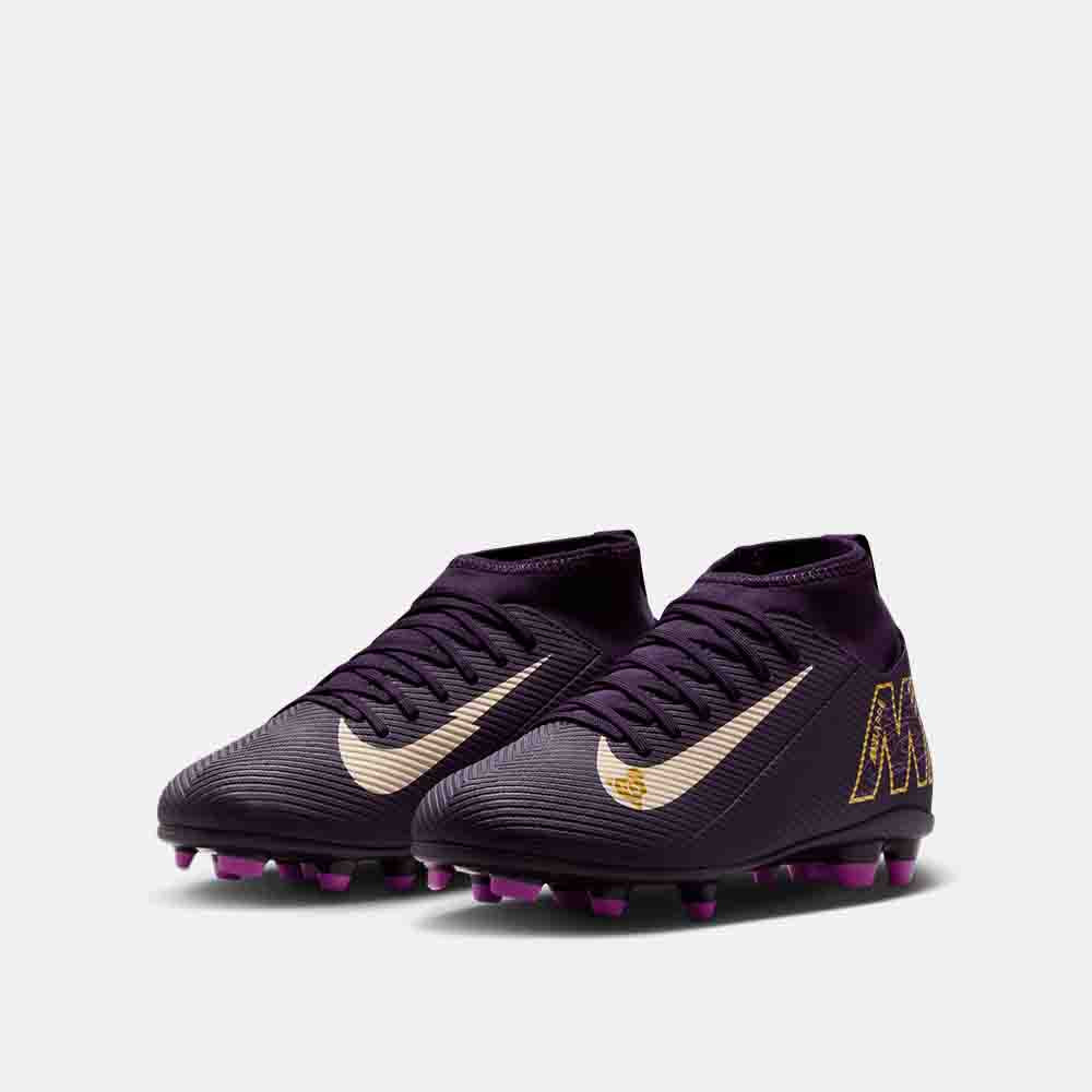 Nike Kids' Mercurial Superfly 10 Club Kylian Mbappé Soccer Cleats - Lightweight Football Shoes for Youth with Dynamic Fit - Perfect for Training, Matches & Outdoor Play
