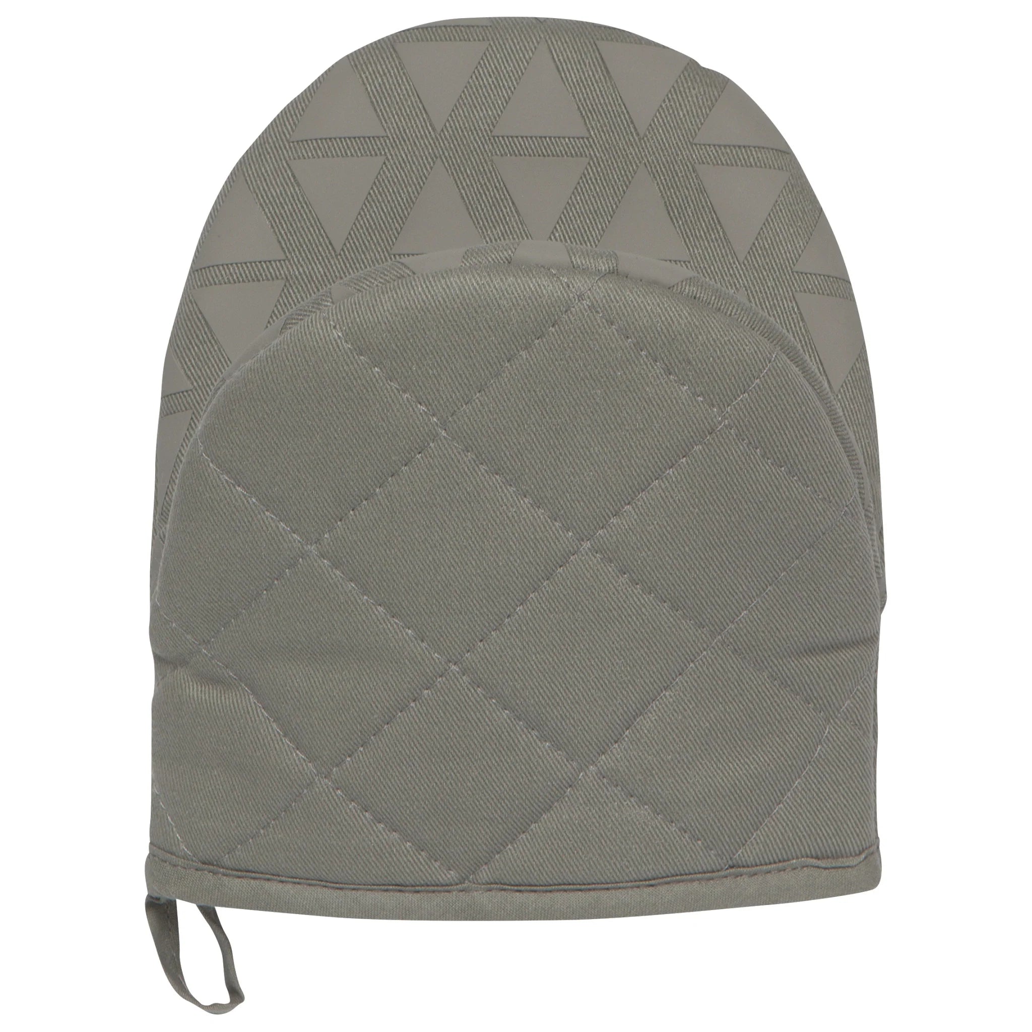 Now Designs Grabber Oven Mitt - Heat Resistant Kitchen Glove for Baking, Grilling & Cooking - London Grey - Perfect for BBQ, Pot Handling & Hot Dish Protection