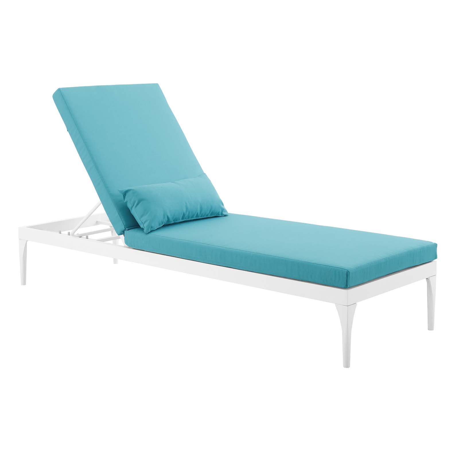 Comfortable Outdoor Patio Chaise Lounge Chair with Adjustable Backrest - Perfect for Poolside, Beach, Garden Relaxation and Sunbathing