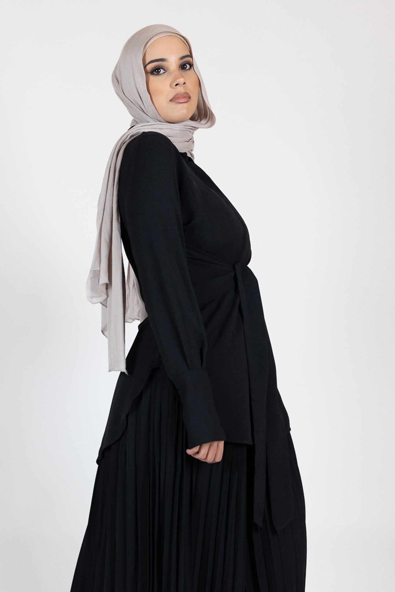 Kulture Tie Waist Shirt - Women's Stylish Wrap Blouse for Casual & Office Wear | Perfect for Work, Date Night & Everyday Outfits