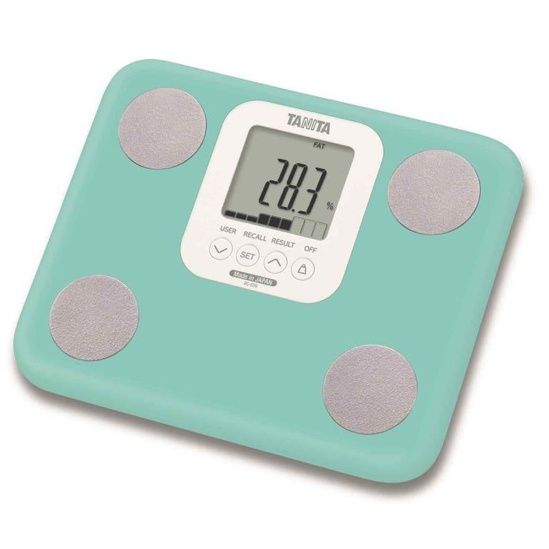 BC859 Lightweight Compact Body Composition Monitor - Accurate Digital BMI Scale for Home & Gym Use - Track Weight, Body Fat, Muscle Mass & More