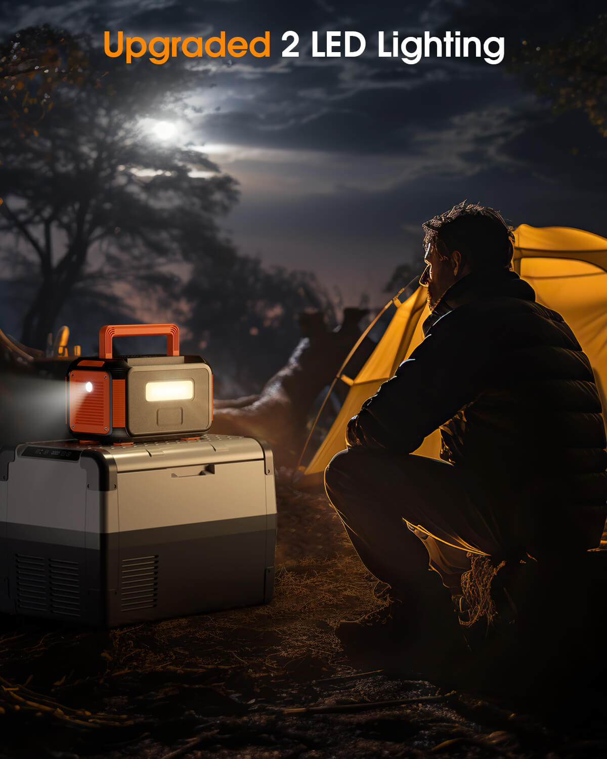 EBL P300 Mini Portable Power Station 300W - Compact Solar Generator for Camping, Outdoor Adventures & Emergency Backup Power