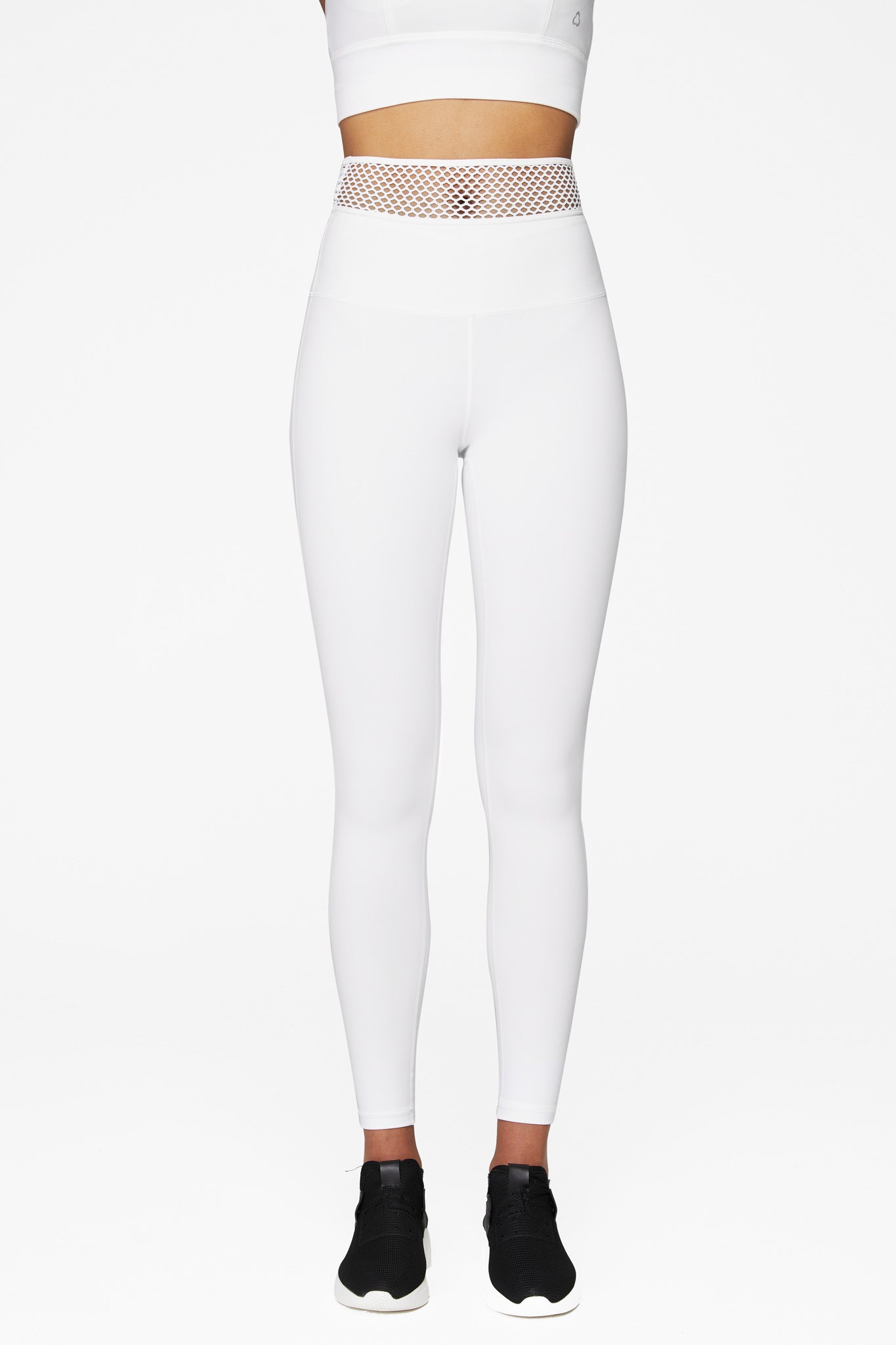 Brittany High Waist Mesh Leggings for Women - Breathable Workout Yoga Pants - Perfect for Gym, Running & Lounge Wear