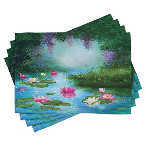Aqua Pink Green