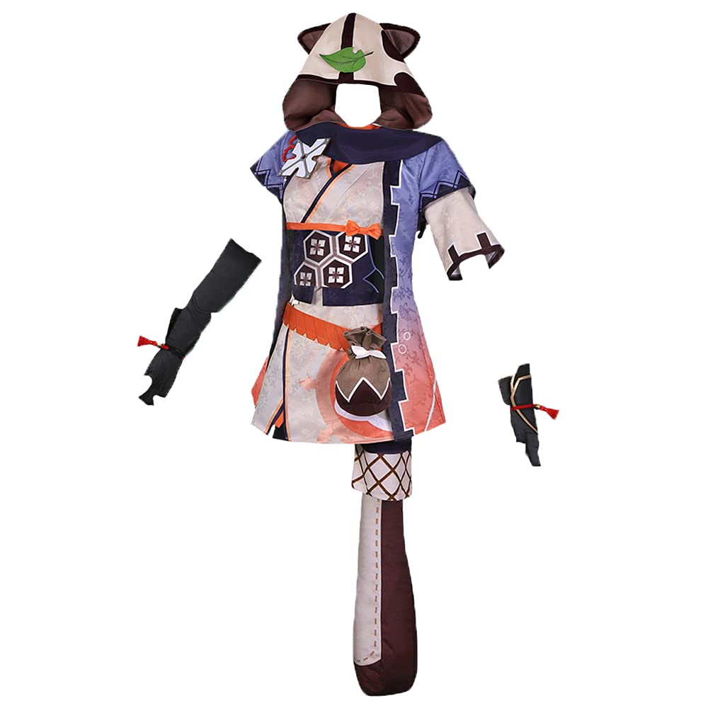 Genshin Impact Sayu Mujina Ninja Cosplay Costume - Official Anime Game Character Outfit for Halloween, Conventions & Cosplay Events
