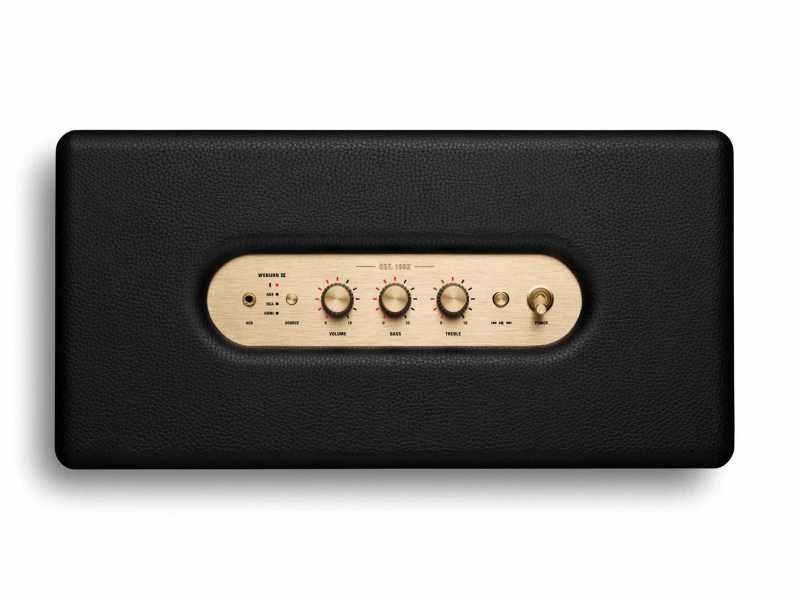 Marshall Woburn III Wireless Bluetooth Speaker - Premium Sound, Multi-Room Streaming, Voice Control - Perfect for Home, Office & Outdoor Parties