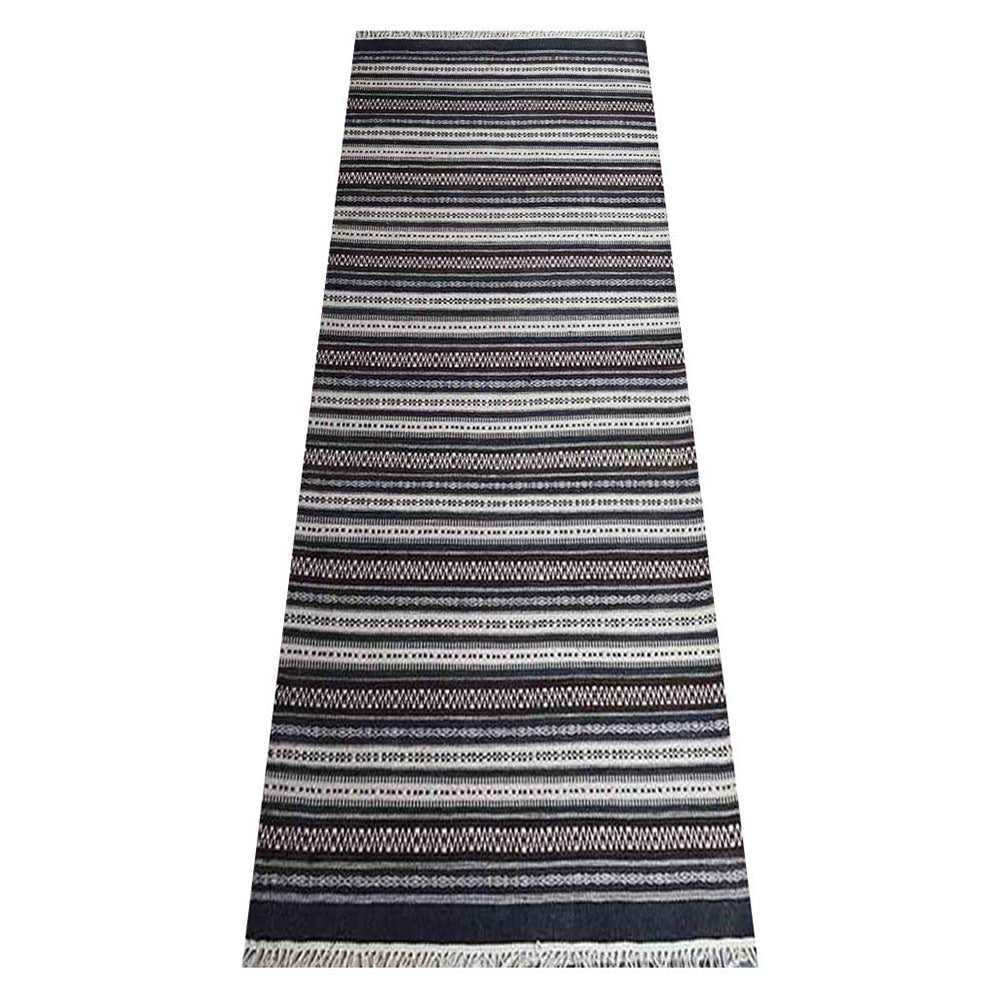 Hand Woven Bohemian Area Rug - Soft & Durable for Living Room, Bedroom, or Nursery Decor | Eco-Friendly & Vibrant Design