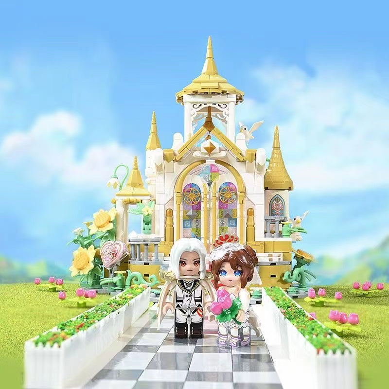 Keeppley K21106 Arena of Valor White Wedding Building Blocks Set - Perfect for Collectors, Gifts & Gaming Enthusiasts | Display, Play & Decorate Your Gaming Space