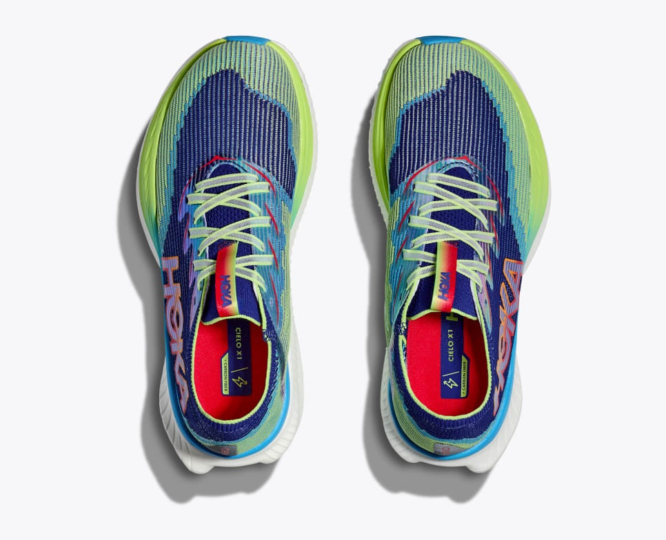 HOKA ONE ONE Cielo X1 Running Shoes for Men & Women - Lightweight Performance Sneakers for Road Racing & Marathon Training