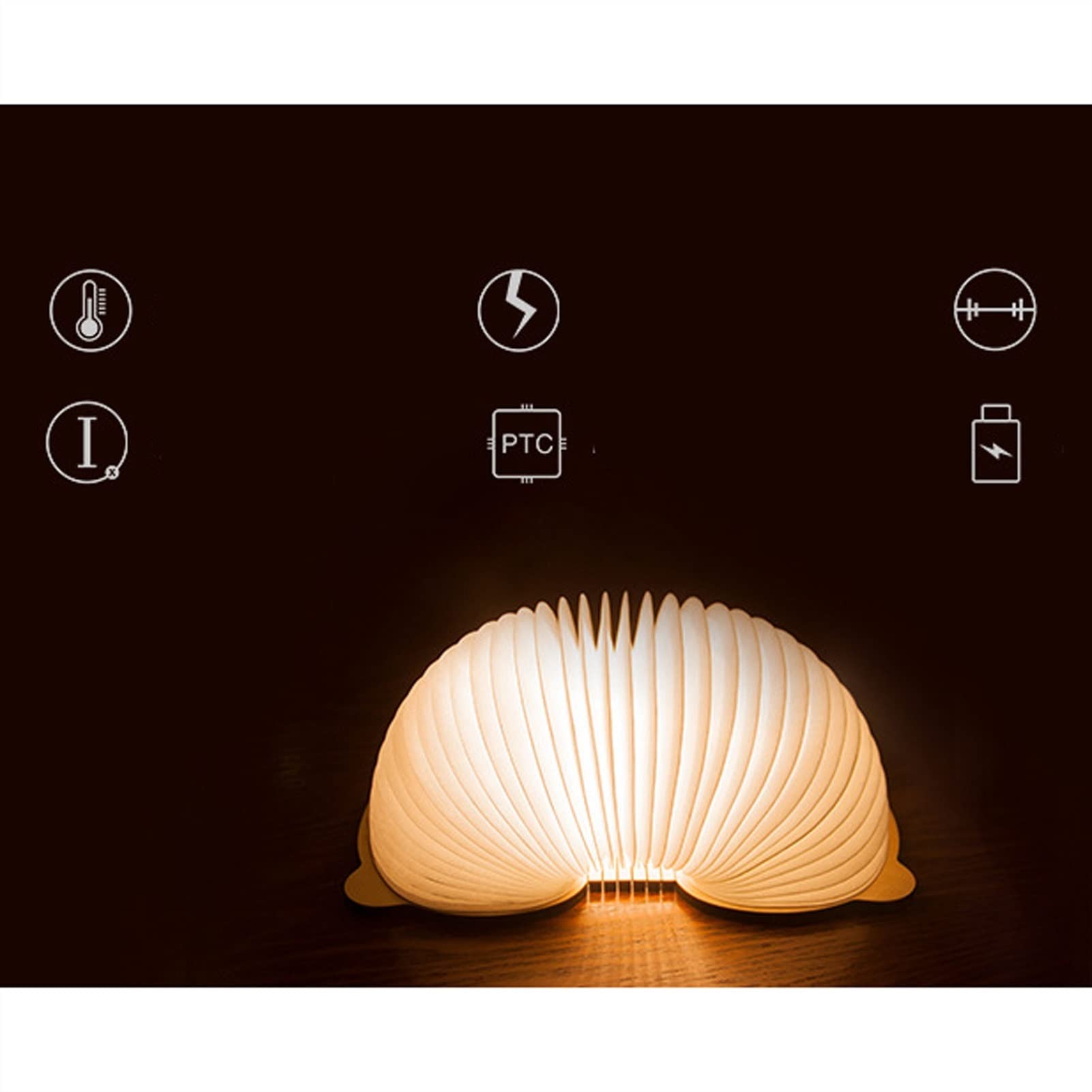 TOMYEUS LED Desk Lamp with USB Charging - Foldable Animal Shape Night Light, Portable Book Light for Kids & Adults, Creative Gift Idea for Bedside, Study & Reading (Rabbit Design) - Perfect for Nighttime Reading, Study Sessions & Nursery Decor