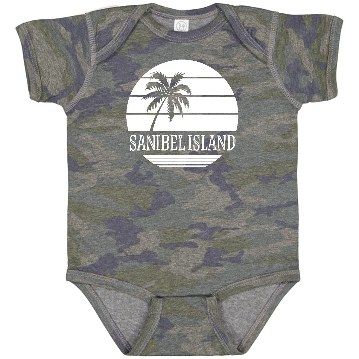 Inktastic Sanibel Island Florida Vacation Baby Bodysuit - Cute Infant Onesie for Beach Trips & Family Getaways