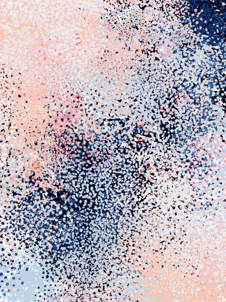 Cirro Sky Unframed Art Print - High Quality Wall Decor for Living Room, Bedroom & Office - Modern Abstract Landscape Painting