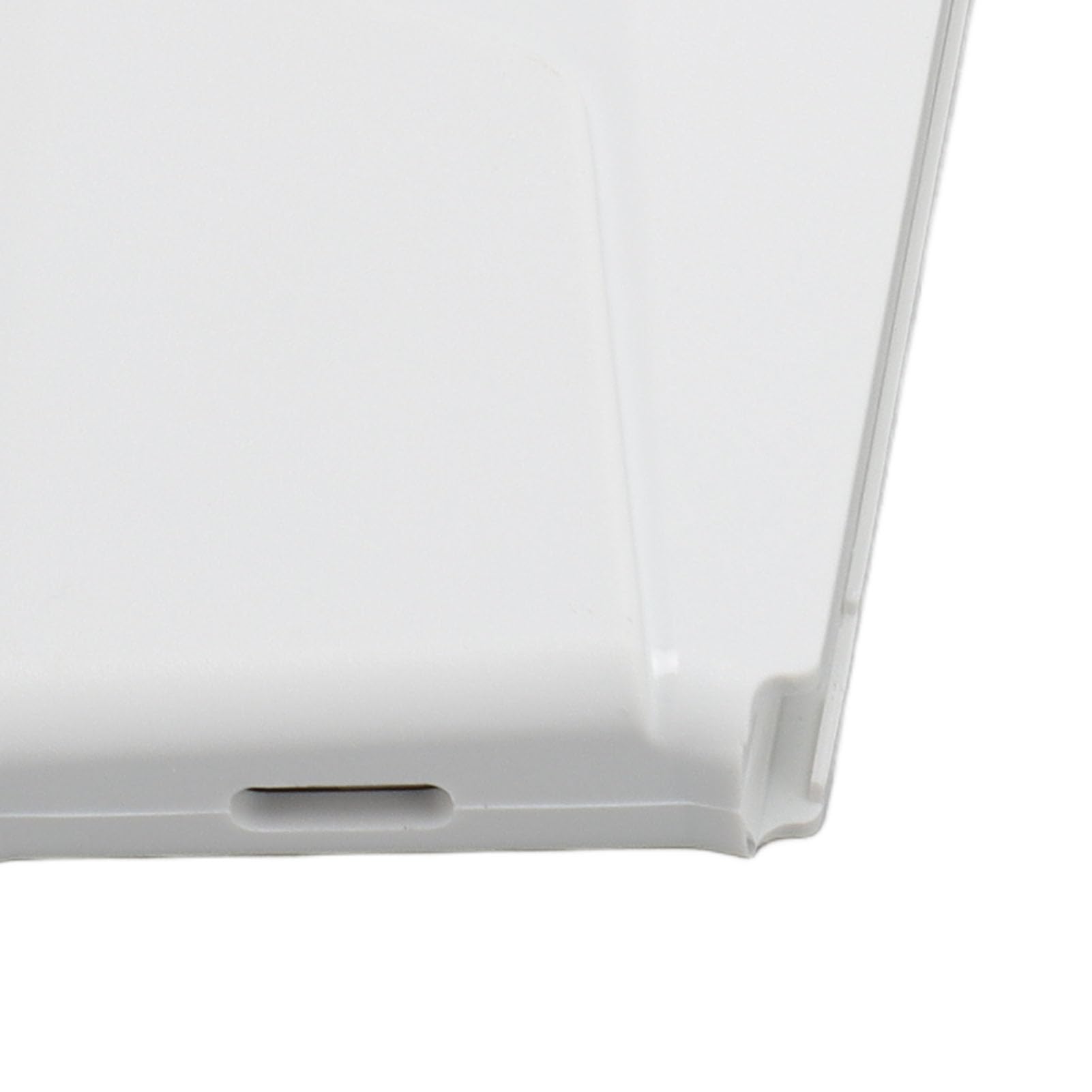 Game Controller Charger with LED - Compact ABS Design for Comfortable Gaming (White) - Perfect for PS5/Xbox Accessories