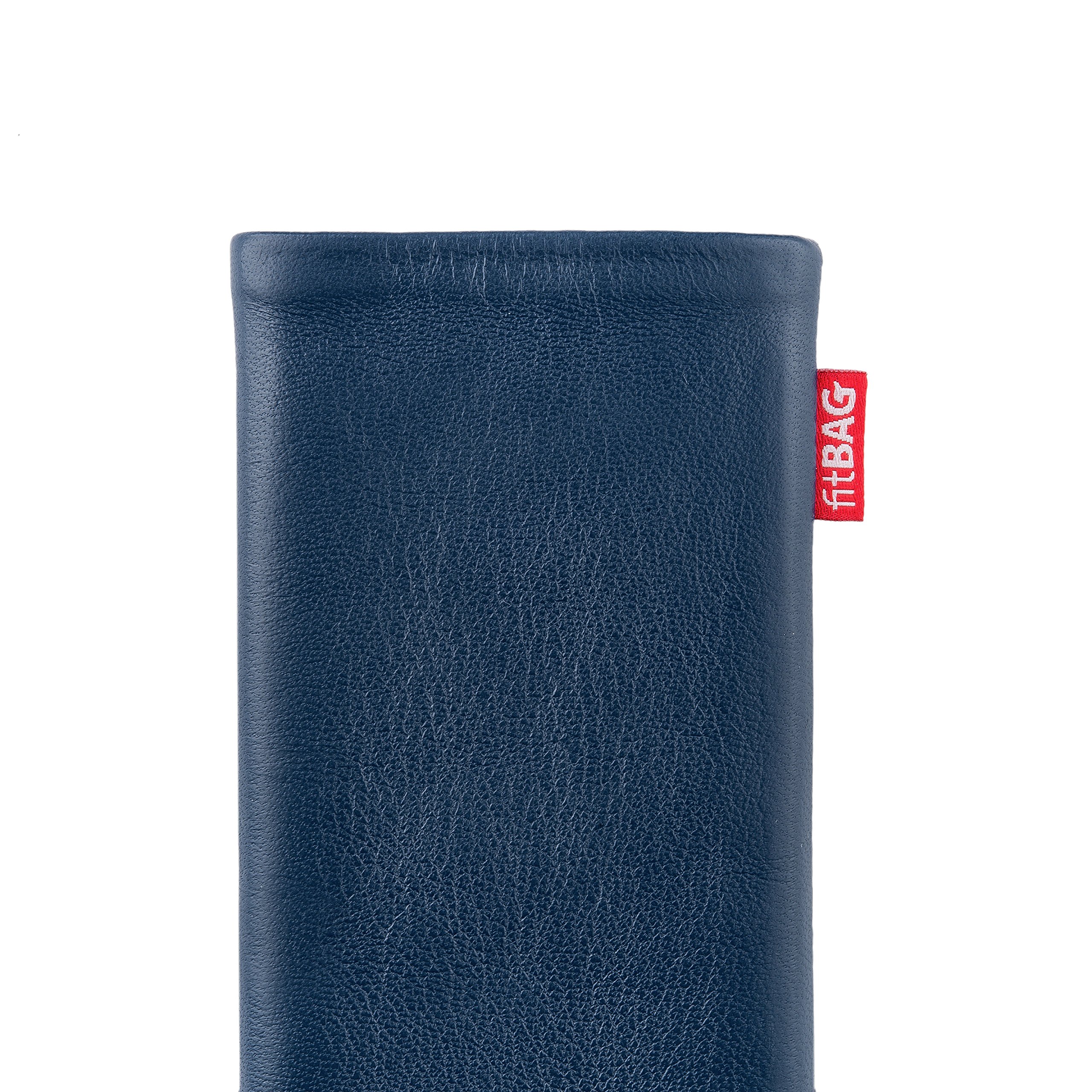 Premium Custom Tailored Sleeve for Xiaomi Redmi Note 8 Pro | German-Made Fine Nappa Leather Pouch Case with Microfiber Lining | Perfect for Display Cleaning & Everyday Protection | Ideal for Travel, Work & Commuting