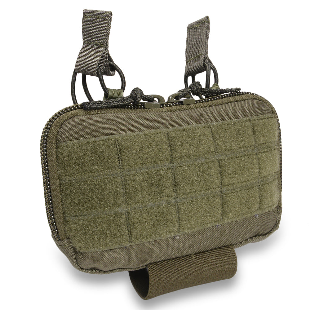 HSGI Mini Map V2 Tactical Admin Pouch - Modular EDC Organizer for Military & Outdoor Use | Made in USA | Perfect for Range Bags, Bug Out Bags & Tactical Gear Organization