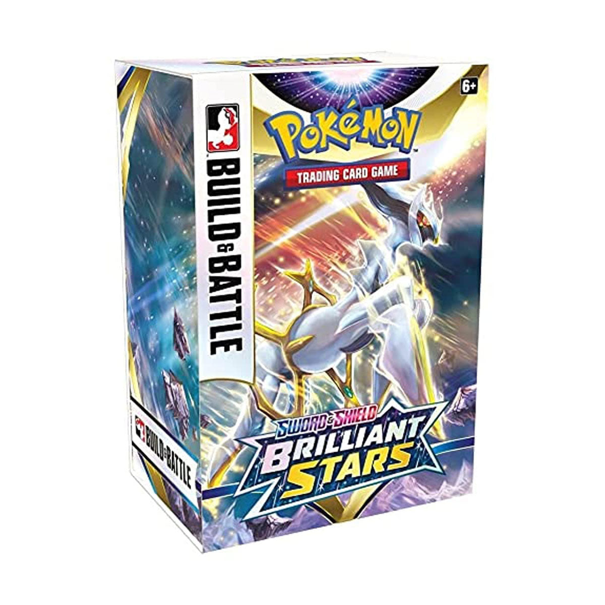 Pokemon Sword & Shield Brilliant Stars Build & Battle Box - 4 Booster Packs, 1 Ready-to-Play Deck & More | Collectible Trading Card Game for Kids & Adults | Perfect for Tournaments, Game Nights & Gifts