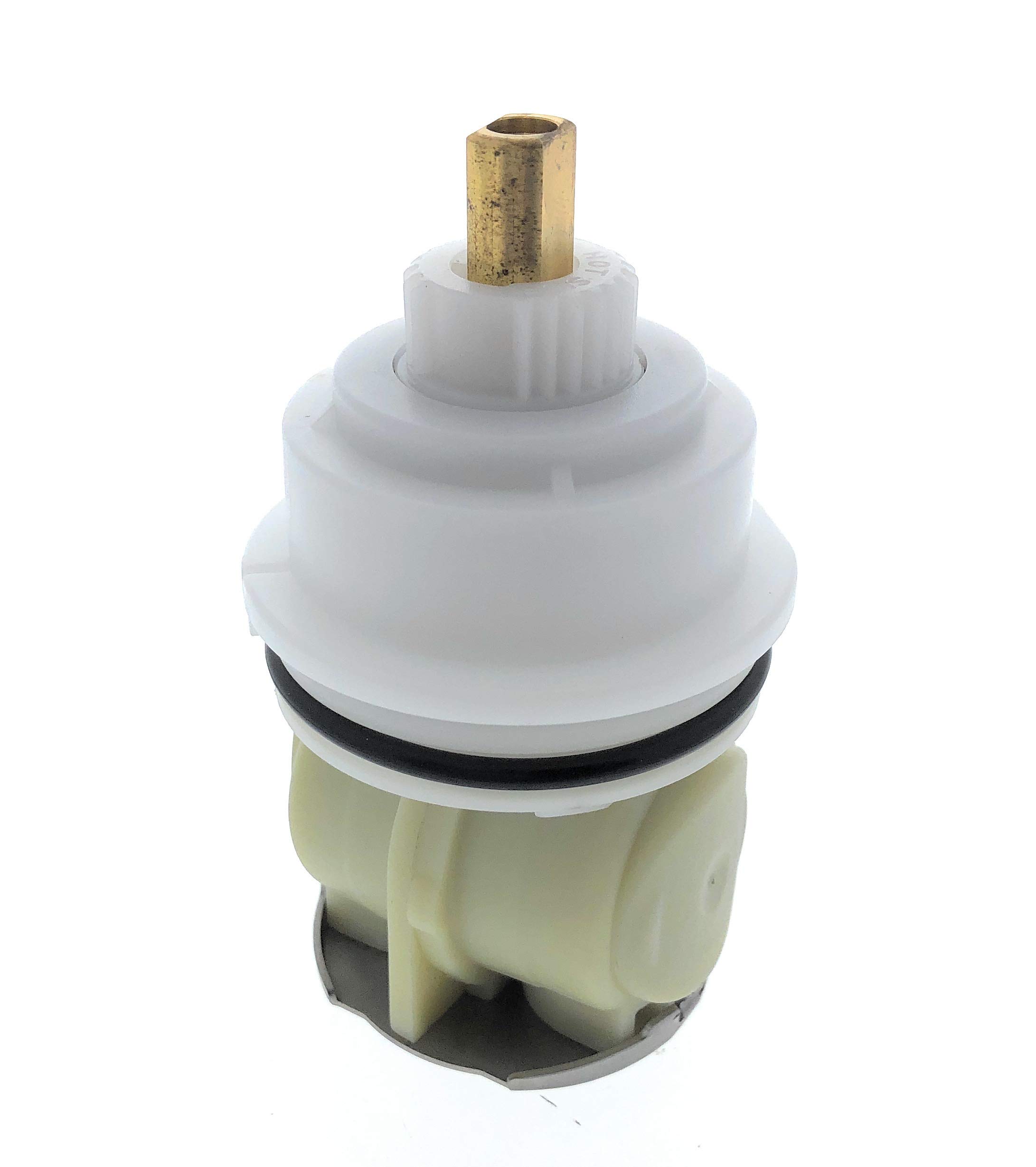 Essential Values Cartridge (#RP46463) - Aftermarket Replacement for Delta Monitor 17 Series (2006-Present) | High-Quality Metal & Plastic Construction with Spring Adapter | Perfect for Kitchen & Bathroom Faucet Repairs