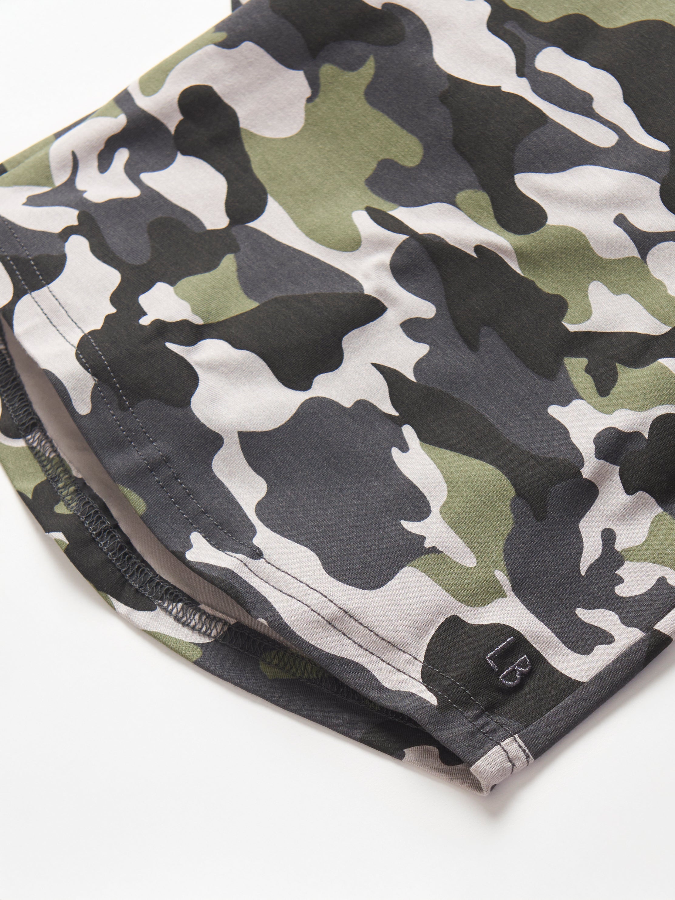 Oversized Bamboo T-Shirt for Men & Women - Soft Army Camo Print - Comfortable Loose Fit Casual Tee - Perfect for Streetwear, Loungewear, and Outdoor Activities