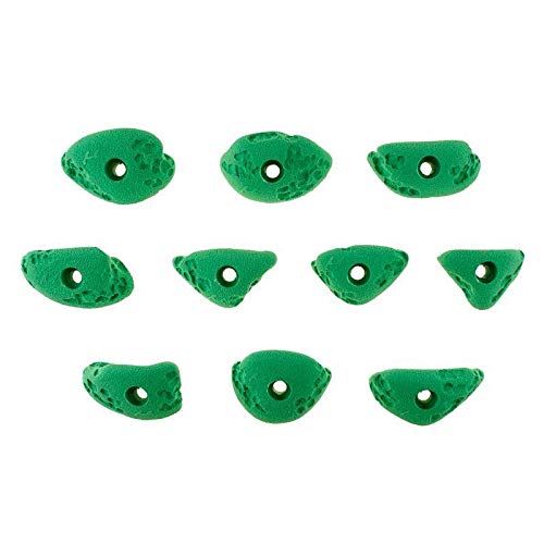 10 Pack Textured Rock Climbing Holds - Jugs for Kids & Beginners | Perfect for Home Climbing Walls, Gyms & Outdoor Training