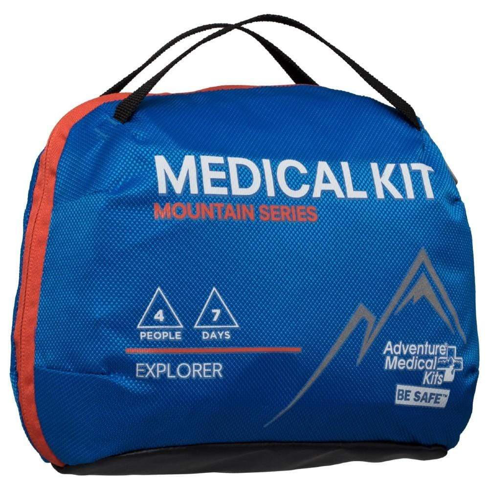 Mountain Series Explorer First Aid Kit - Compact & Lightweight Emergency Medical Supplies for Hiking, Camping, and Outdoor Adventures