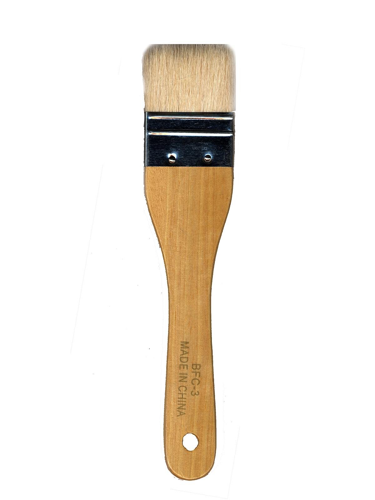 Yasutomo Economy Hake Brushes 1 3/4 Inch - Set of 4 - Perfect for Sumi-e, Calligraphy & Watercolor Painting - Ideal for Artists & Beginners