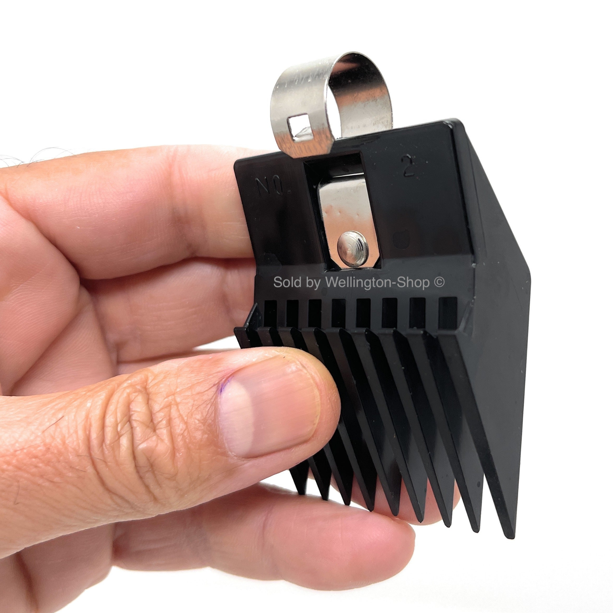 Scalpmaster Professional Hair Clipper Guards Set - 7 Piece Hair Cutting Guide Combs for Men & Women - Perfect for Home Haircuts, Barbershops, and DIY Styling