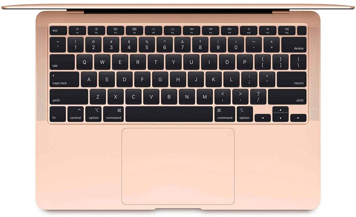 Apple MacBook Air 2020 13.3-inch Laptop - Intel Core i5 Processor, 8GB RAM, 1TB SSD Storage - Gold (Renewed) | Lightweight & Portable for Work, Travel & School