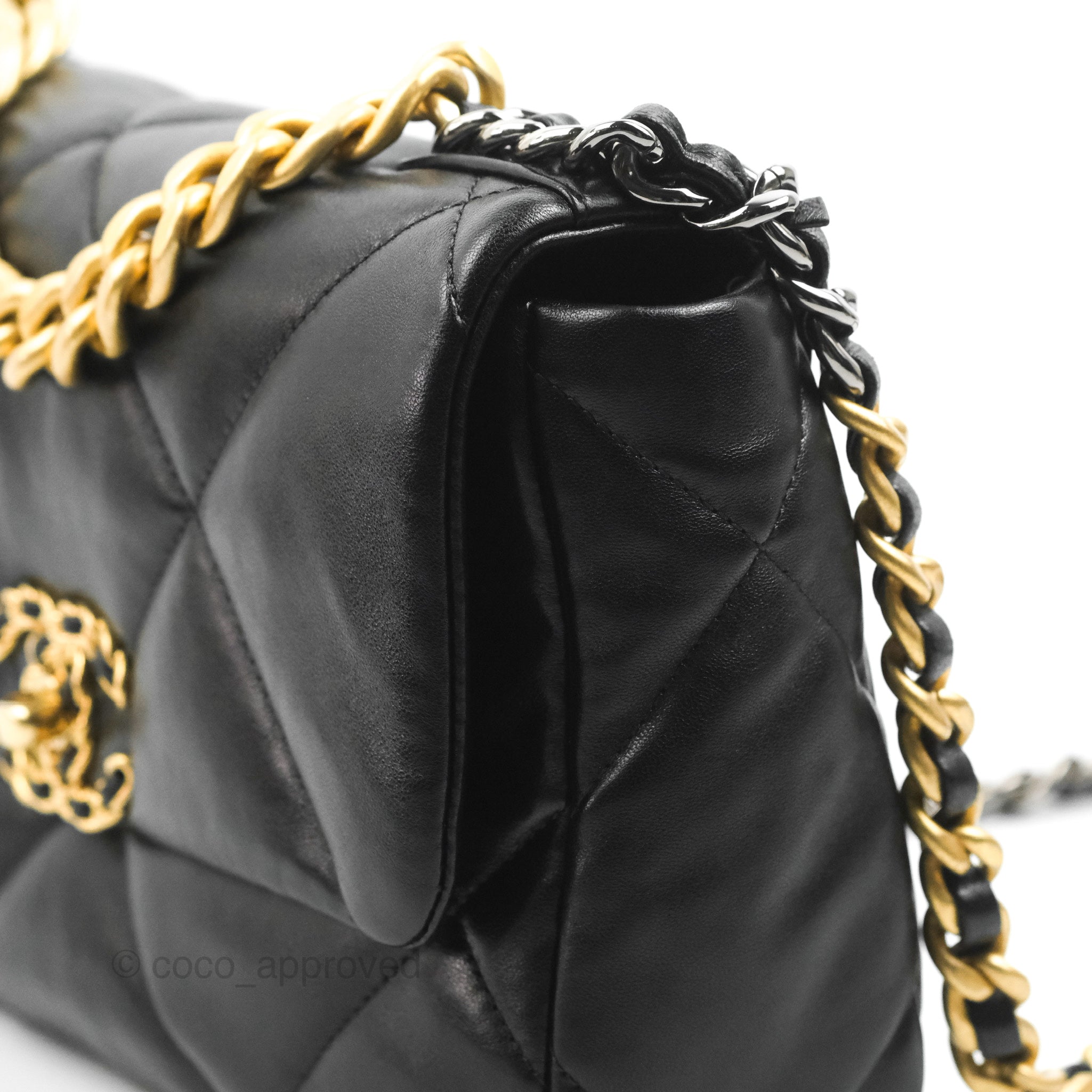 Chanel 19 Small Handbag Black Mixed Hardware - Luxury Designer Crossbody Bag for Women, Perfect for Date Night & Evening Events