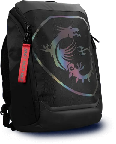 MSI Titan Gaming Backpack - Durable Laptop Backpack for Travel & Work - Black November Special - Perfect for Gamers, Students & Professionals