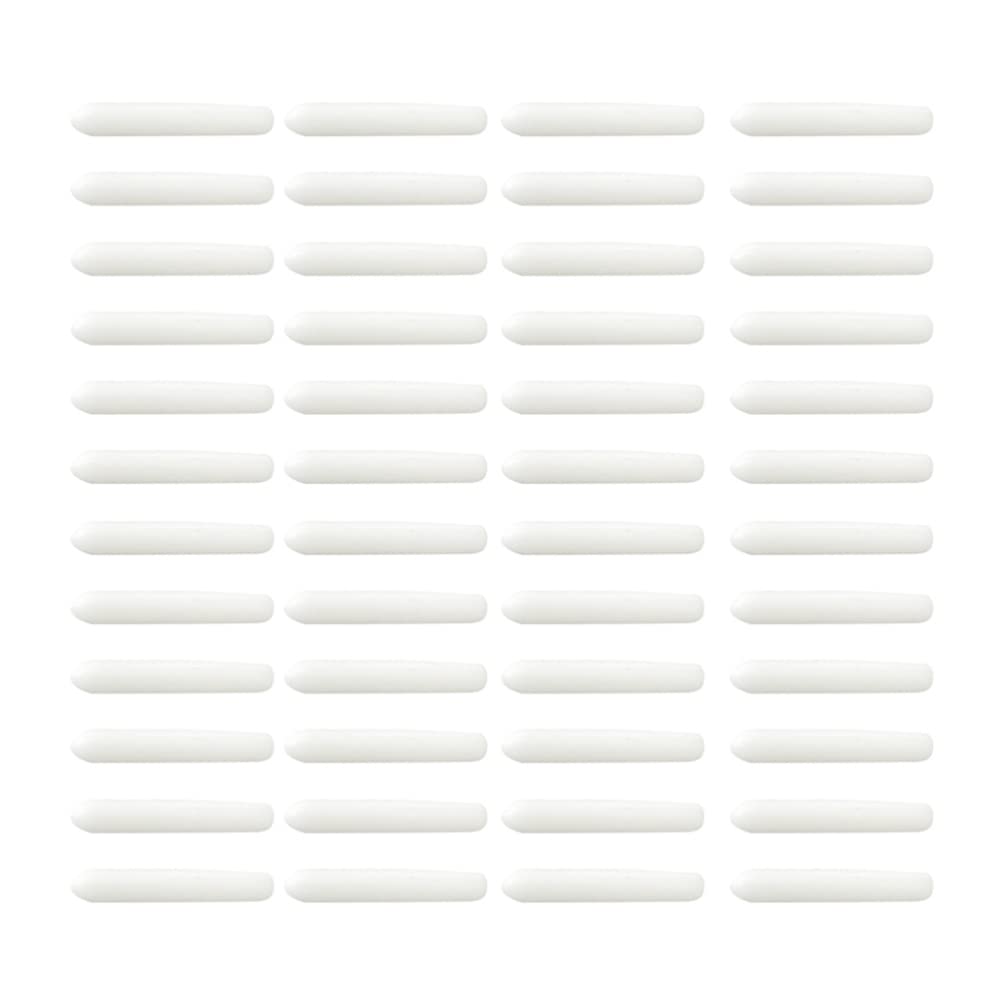 SOLUSTRE 200pcs Dishwasher Rack Protector Caps - White Rubber End Covers for Dishwasher Tine Prongs, Shelf Tips & Rack Repair - Durable Dishwasher Accessories for Kitchen & Home Use