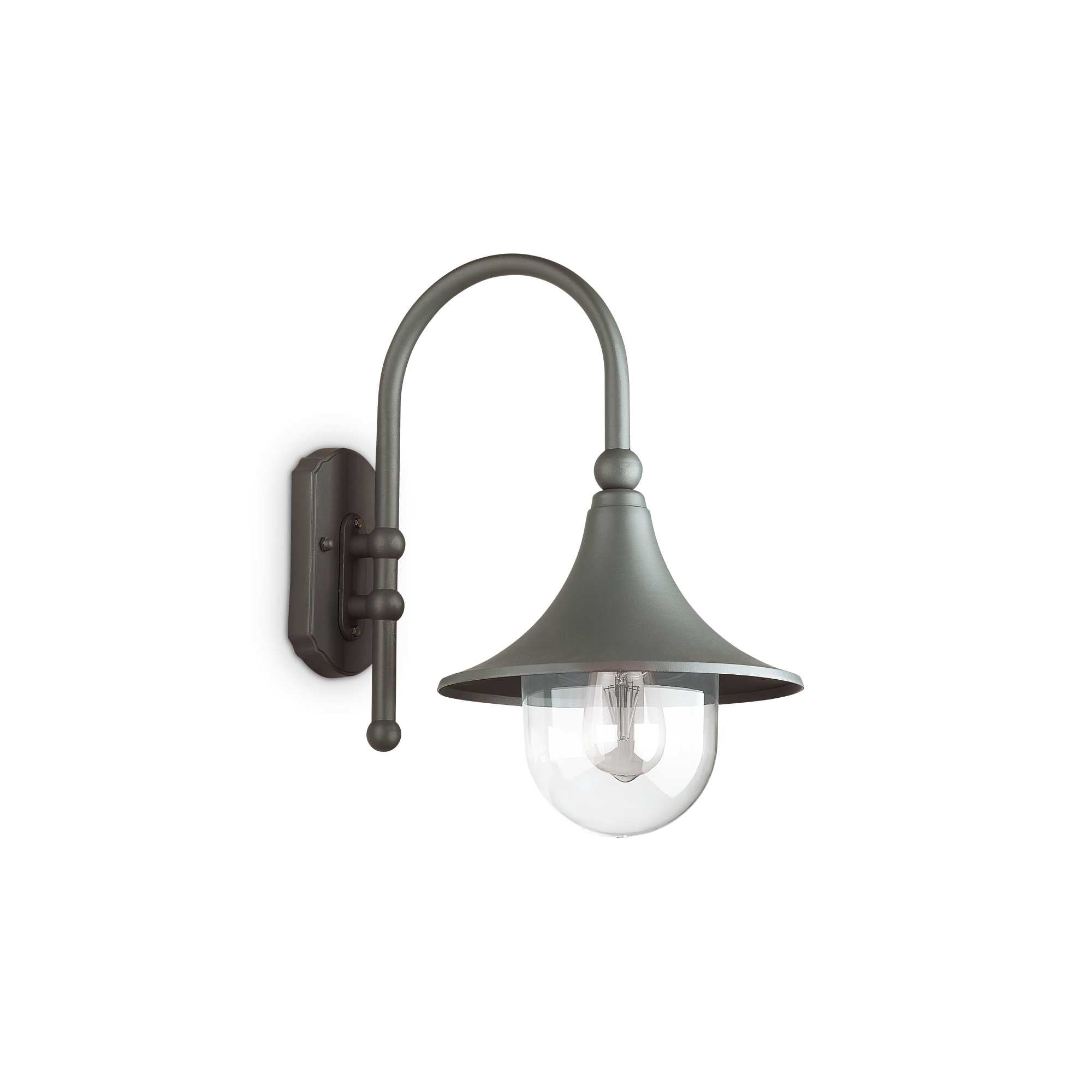 Modern Cima Wall Light with Anthracite/Coffee/Black Finish - Perfect for Living Room, Bedroom, and Hallway Lighting