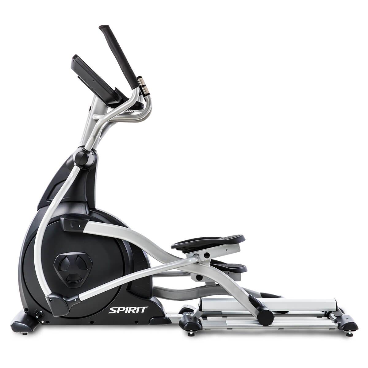 Spirit Fitness CE800 Elliptical Trainer - Low Impact Cardio Machine for Home Gym, Full Body Workout Equipment with LCD Monitor | Perfect for Small Spaces & Apartment Workouts