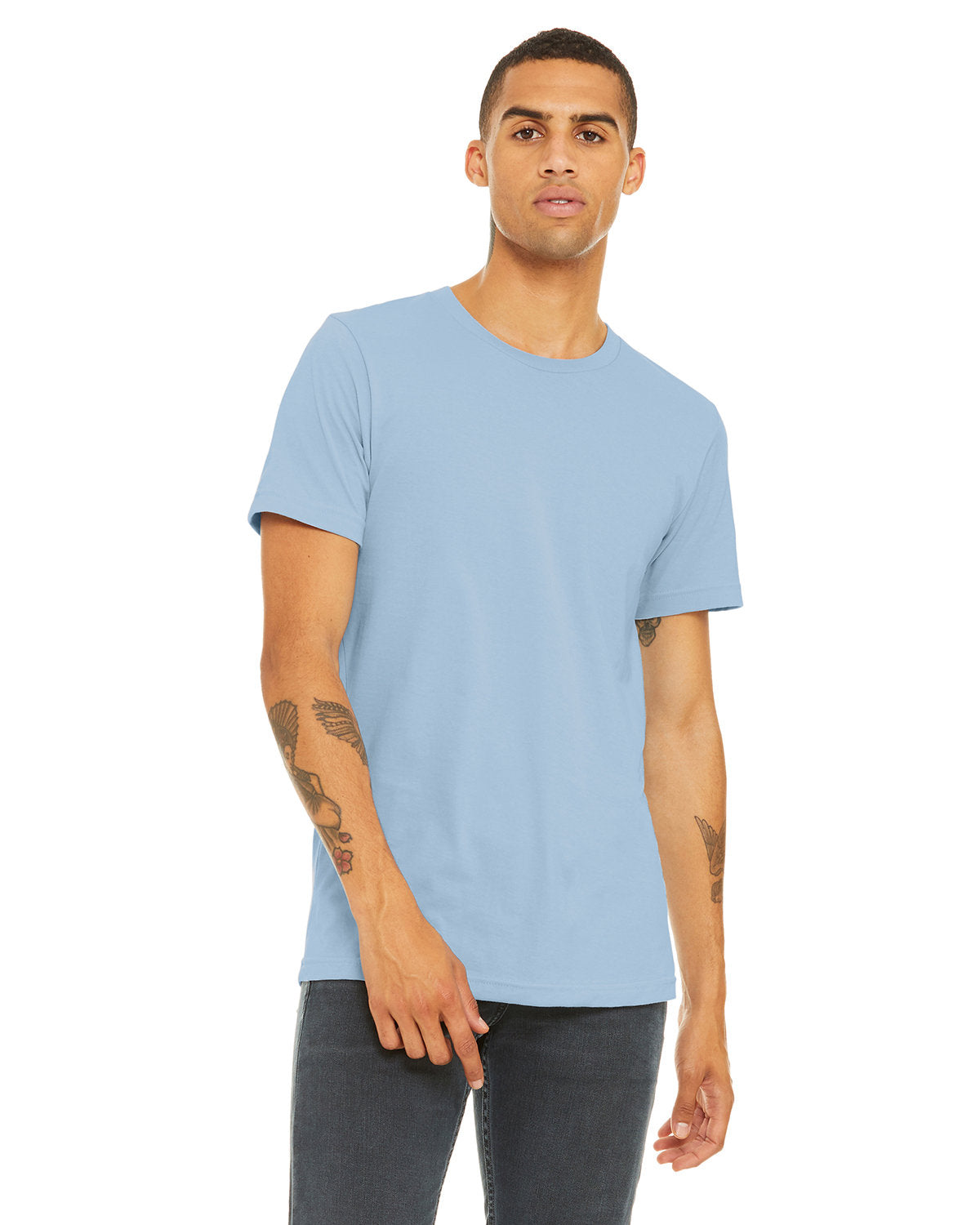 Bella + Canvas 3001C Unisex Jersey Short Sleeve T-Shirt - Soft Cotton Tee for Men & Women - Perfect for Casual Wear, Screen Printing & Everyday Outfits