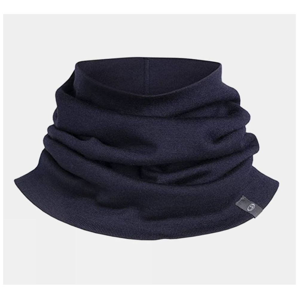 Icebreaker Adult Apex Chute Neck Warmer - Midnight Navy | Merino Wool Neck Gaiter for Men & Women | Cold Weather Accessory for Skiing, Hiking & Outdoor Activities