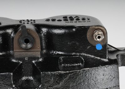 ACDelco GM Original Equipment 172-2404 Front Passenger Side Disc Brake Caliper Assembly - Compatible with Select GM Vehicles - Perfect for Brake System Repair & Maintenance