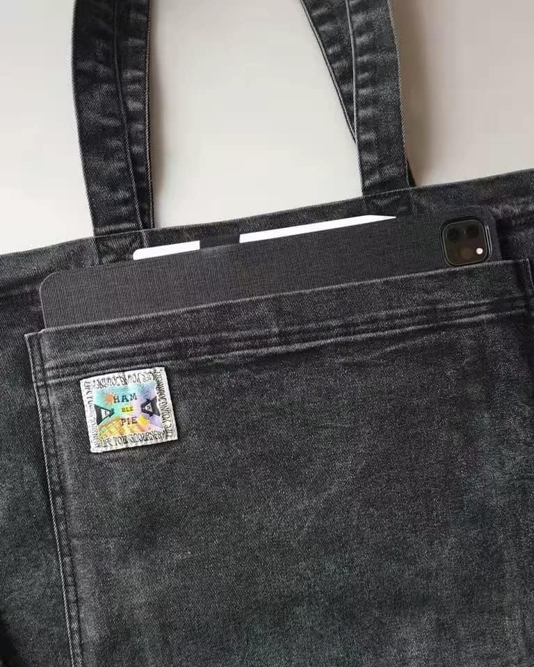 Women's Crossbody Bags - Stylish Denim Shoulder Bag with Embroidery & Zipper Closure | Casual Purse for Travel, Shopping & Everyday Use