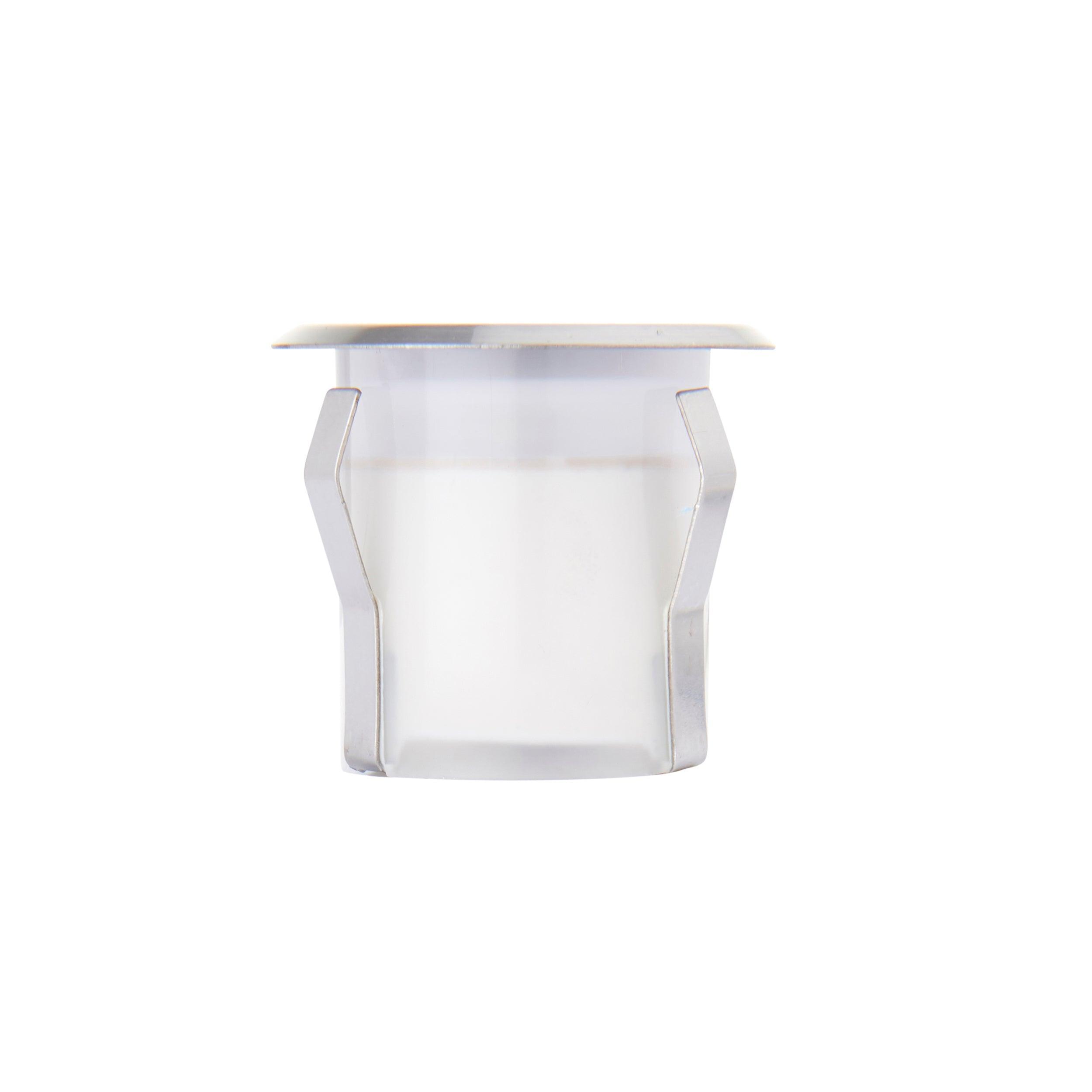 Waterproof Cove Cool White LED Decking Light 0.8W IP67 - Outdoor Landscape Lighting for Patio, Garden, Pathway & Pool Area