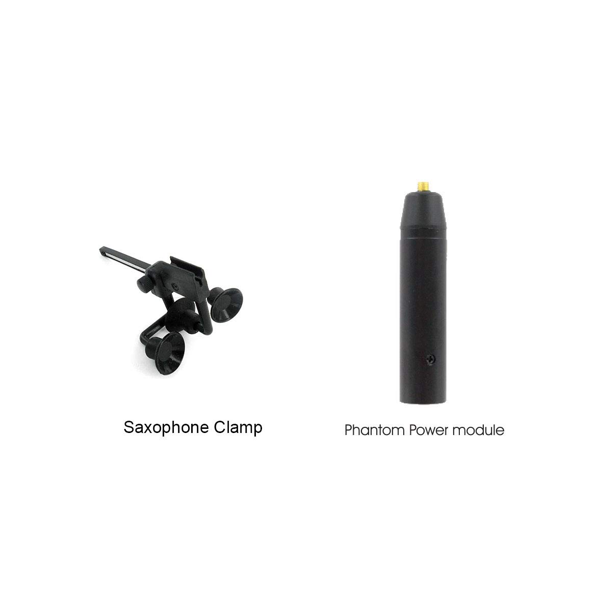 Sennheiser PMM19B-LS-SAX Clip-On Saxophone Microphone - Wireless & Phantom Power Compatible - Perfect for Live Performances & Studio Recording