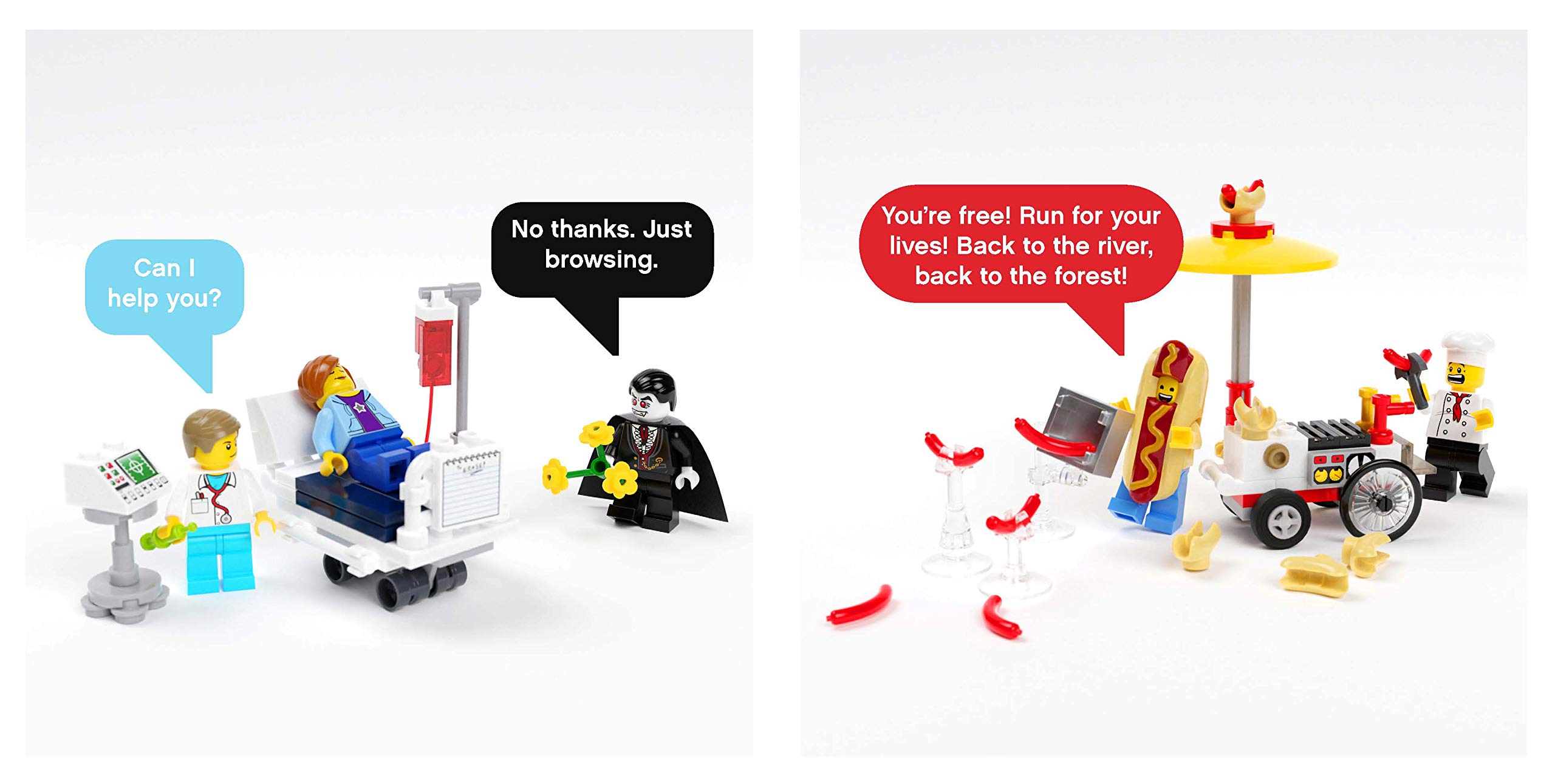 LEGO Small Parts: The Secret Life of Minifigures - LEGO x Chronicle Books Collaboration | Fun Collectible for LEGO Fans & Creative Play