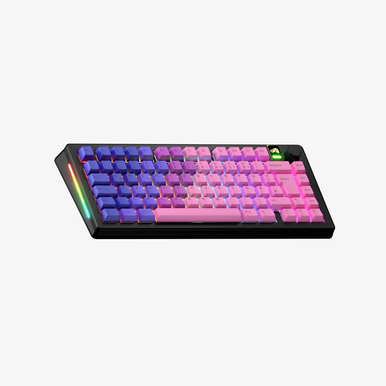 GPBT Nebula V2 Mechanical Keyboard Keycaps - Custom PBT Keycap Set for Gaming & Typing - Compatible with 60% 65% 75% TKL Full Size Keyboards - Perfect for PC Gamers & Office Work
