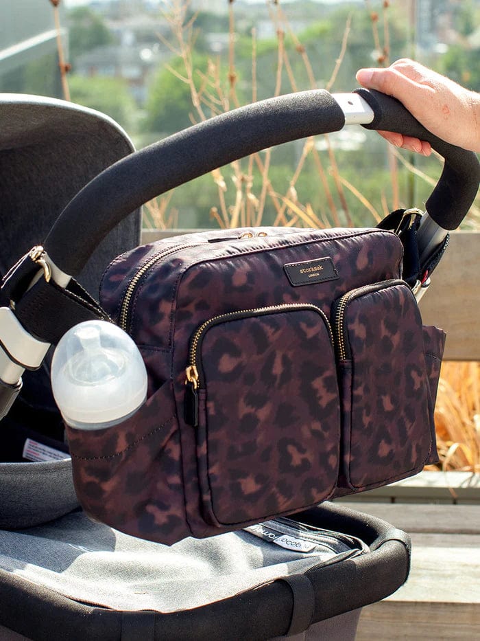 Storksak Eco-Friendly Stroller Bag - Waterproof Diaper Bag for Moms, Perfect for Travel, Shopping & Daily Use