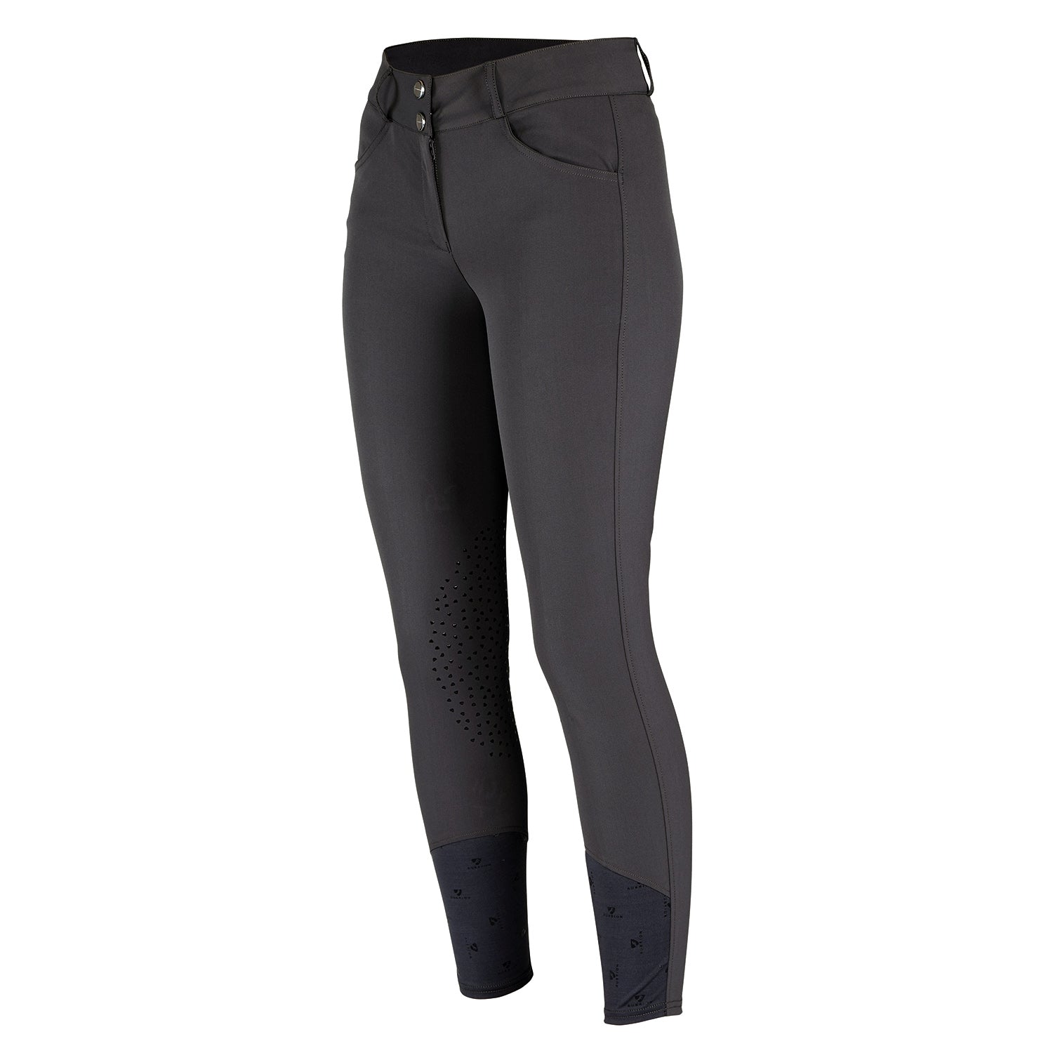 Aubrion Women's Equestrian Derby Breeches - Comfortable Riding Pants for Horseback Riding & English Show Jumping