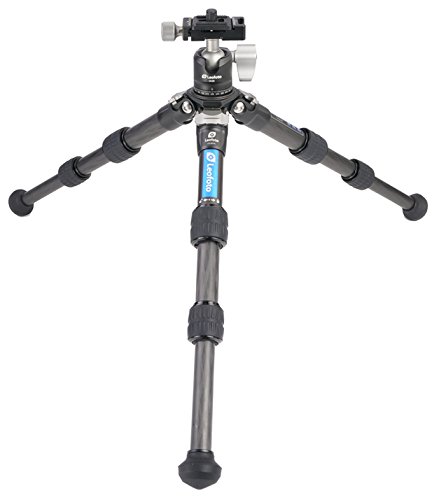 Leofoto Ranger LS-223C+LH-25 Carbon Fiber Tripod with Ball Head - 3 Angle Adjustable Legs for Macro, Landscape & Travel Photography - Professional Camera Tripod for DSLR & Mirrorless Cameras - Black