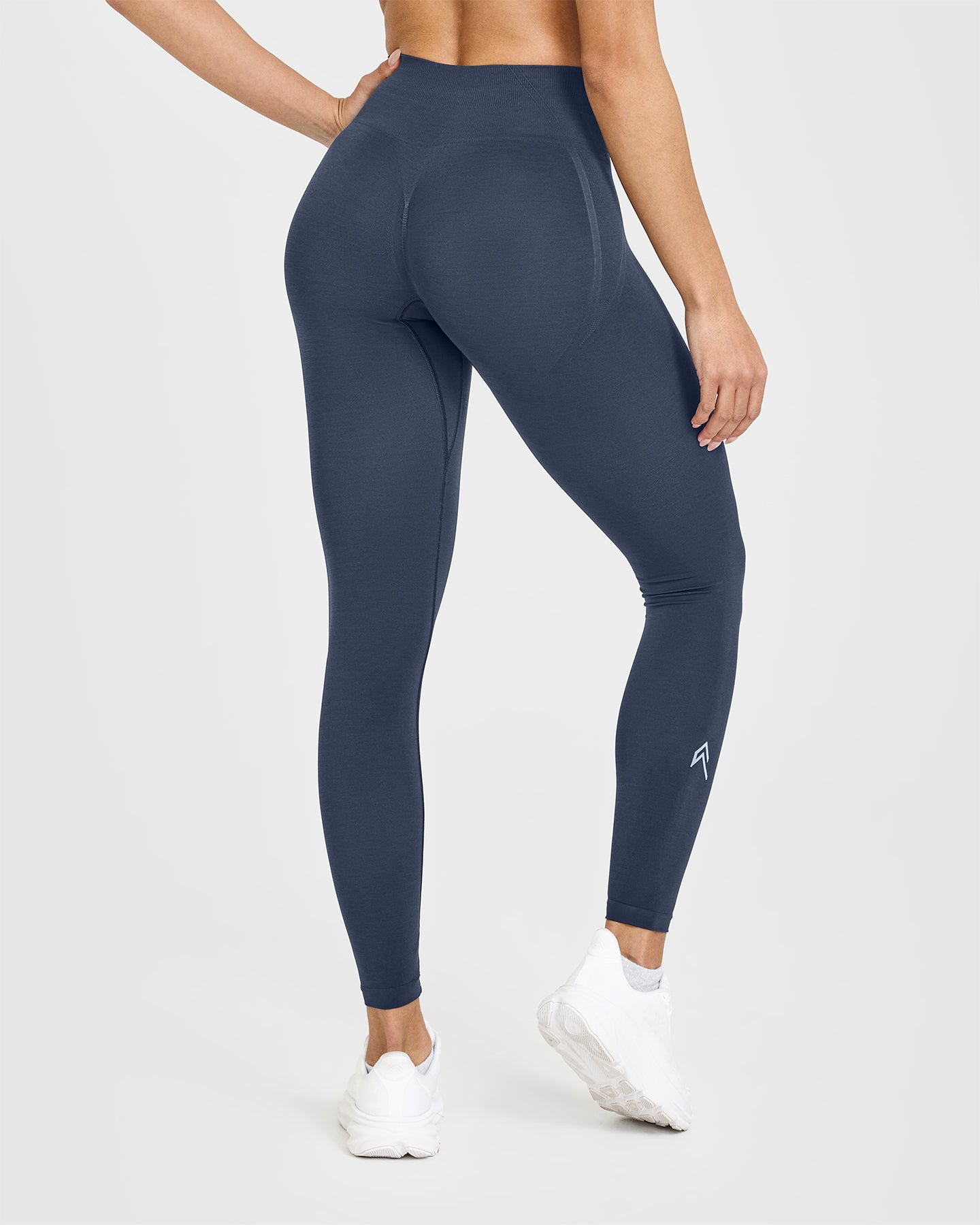 Effortless Seamless Leggings - True Blue | High Waisted Yoga Pants for Women | Perfect for Workouts, Running & Lounge Wear